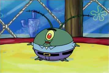 Plankton filled up with tears