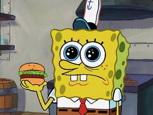 spongebob shoes untied