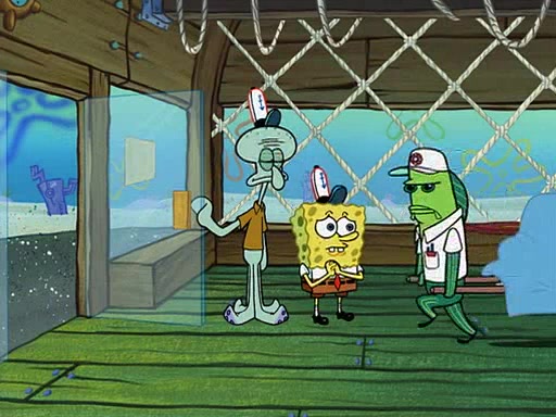 021b | Squid's Day Off | SpongeBob Captures