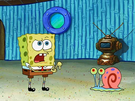 033b | Gary Takes a Bath | SpongeBob Captures