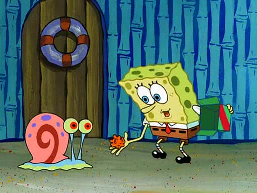 033b | Gary Takes a Bath | SpongeBob Captures