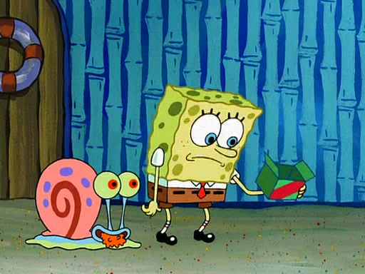 033b | Gary Takes a Bath | SpongeBob Captures