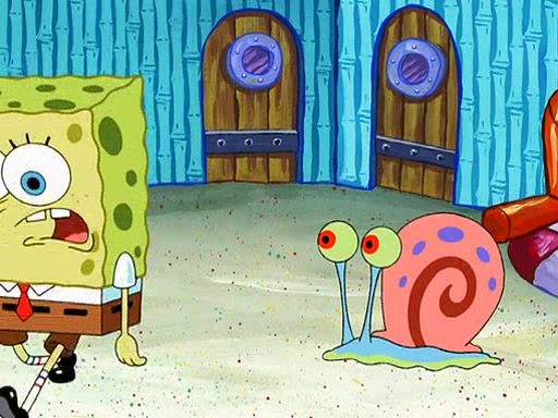 033b | Gary Takes a Bath | SpongeBob Captures