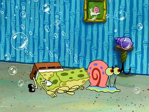 033b | Gary Takes a Bath | SpongeBob Captures