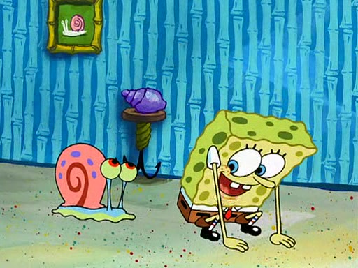 033b | Gary Takes a Bath | SpongeBob Captures