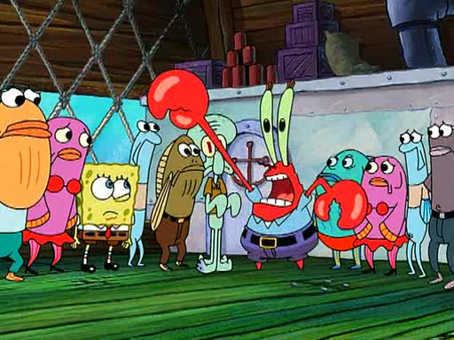 040b | Sandy, SpongeBob, and the Worm | SpongeBob Captures